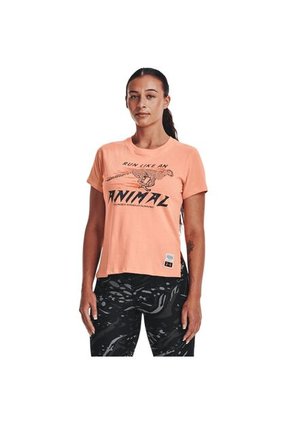 Camiseta Mujer UNDER ARMOUR RUN LIKE A TEE Rosa Under Armour