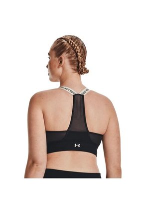 Sujetador Mujer UNDER ARMOUR PJT ROCK INFTY MID B Negro Under Armour