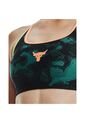 Sujetador Verde Mujer PJT RCK CRSBCK PT BR 1377953-722-5VR Under Armour de Under Armour