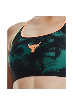 Sujetador Verde Mujer PJT RCK CRSBCK PT BR 1377953-722-5VR Under Armour