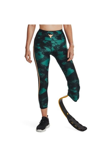 Pantalon Verde Mujer PJT RCK HG PT ANKL L 1377954-722-5VR Under Armour