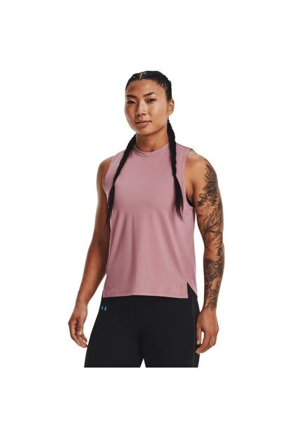 Camiseta Mujer UNDER ARMOUR UA RUSH TANK Rosa Under Armour