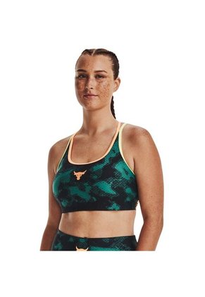 Sujetador Verde Mujer PJT RCK CRSBCK PT BR 1377953-722-5VR Under Armour