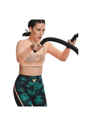 Camiseta Mujer UNDER ARMOUR PJT ROCK SHEER MESH Naranja Under Armour