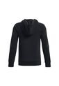 Buzo Niño Under Armour Rival Flce Fz Hoodie Negro Under Armour de Under Armour