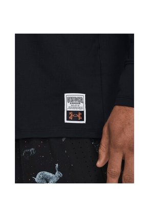 Camiseta Hombre UNDER ARMOUR RUN LIKE A LONG SLEE Negro Under Armour
