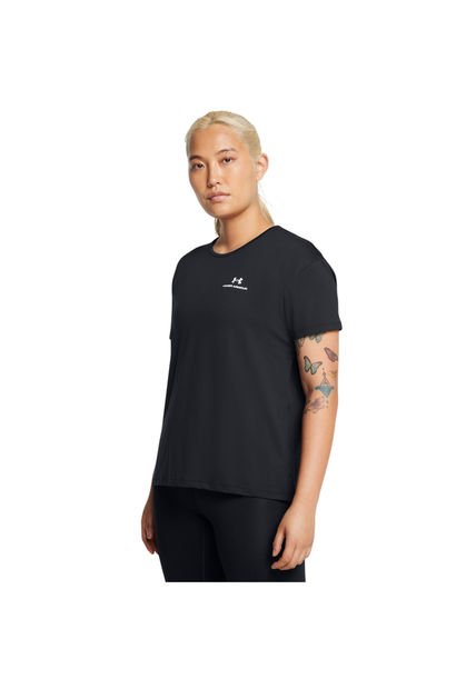 Camiseta Mujer Under Armour RUSH ENERGY SS 2 Negro Under Armour