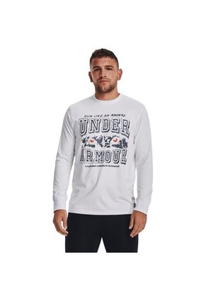Camiseta Hombre UNDER ARMOUR RUN LIKE A LONG SLEE Blanco Under Armour