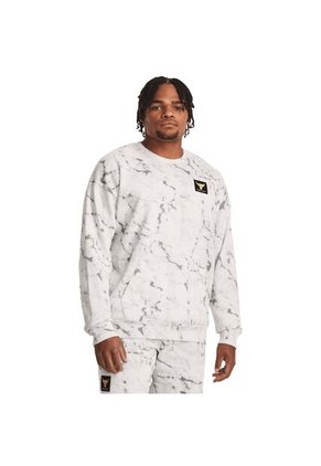 Saco Hombre UNDER ARMOUR PJT RCK RVAL FLC CRW Verde Under Armour