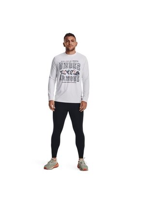 Camiseta Hombre UNDER ARMOUR RUN LIKE A LONG SLEE Blanco Under Armour