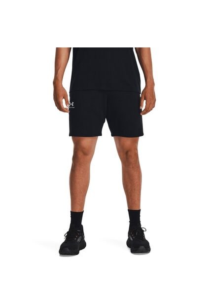 Short Hombre Under Armour ESSENTIAL FLECE SHRT Negro Under Armour