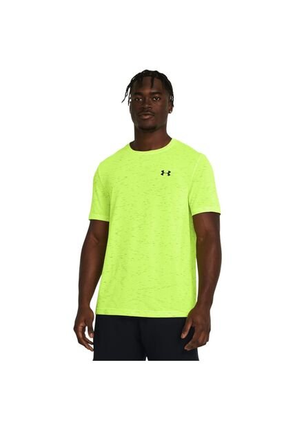 Camiseta Hombre UNDER ARMOUR VANISH SEAMLESS SS Verde Under Armour