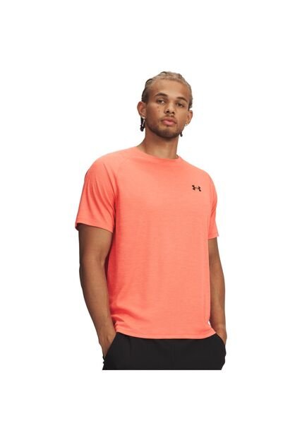 Camiseta Hombre Under Armour UA TECH TEXTURED SS Rojo Under Armour