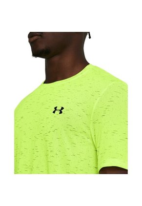 Camiseta Hombre UNDER ARMOUR VANISH SEAMLESS SS Verde Under Armour