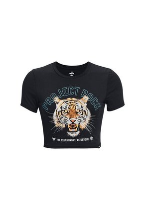 Camiseta Mujer UNDER ARMOUR PJT RCK STAY HUNGRY Negro Under Armour