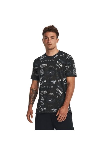 Camiseta Hombre UNDER ARMOUR UA RUN LIKE A TEE Negro Under Armour