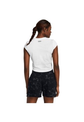 Camiseta Mujer UNDER ARMOUR PJT RCK UNDRGRND CAP Blanco Under Armour