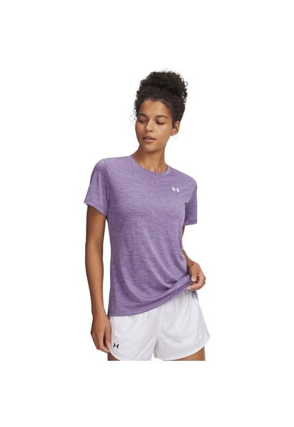 Camiseta Mujer Under Armour TECH SSC Purpura Under Armour