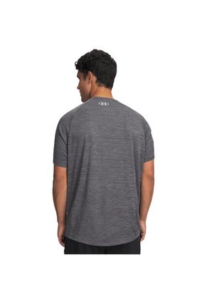 Camiseta Hombre Under Armour UA TECH TEXTURED SS Gris Under Armour