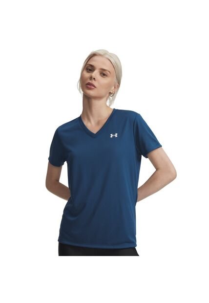 Camiseta Mujer Under Armour TECH SSV SOLID Azul Under Armour