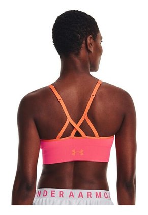 Sujetador Rosado Mujer UA SEAMLESS LOW LONG 1373870-683-QSU Under Armour