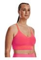 Sujetador Rosado Mujer UA SEAMLESS LOW LONG 1373870-683-QSU Under Armour de Under Armour