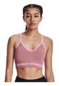 Sujetador Rosado Mujer UA SEAMLESS LOW LONG 1373870-697-QSU Under Armour de Under Armour