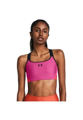 Sujetador Mujer UNDER ARMOUR UA HEATGEAR HIGH Rosado Under Armour