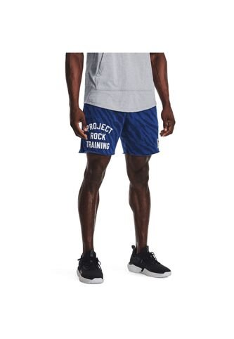 Short Hombre UNDER ARMOUR PJT RCK RIVAL PT ST Azul Under Armour Under Armour