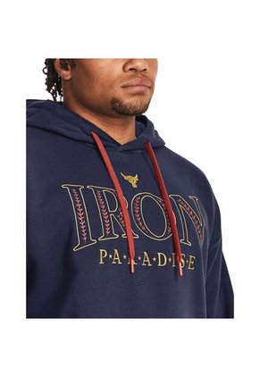 Saco Hombre UNDER ARMOUR PJT RCK RIVAL HOODIE Azul Under Armour