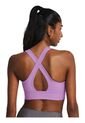 Sujetador Mujer UNDER ARMOUR CROSSBACK LONGLINE Purpura Under Armour de Under Armour