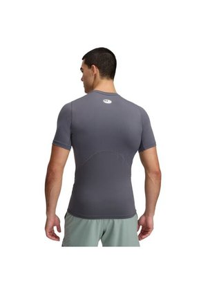 Camiseta Hombre UNDER ARMOUR UA HG ARMOUR COMP SS Gris Under Armour