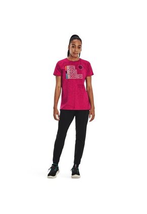 CAMISETA MUJER UA BHM SS 1378957-605-QSU Under Armour