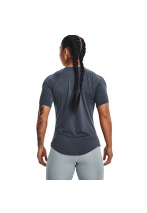 Camiseta Mujer UNDER ARMOUR UA RUSH SS Gris Under Armour