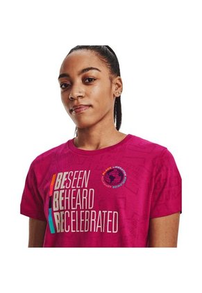 CAMISETA MUJER UA BHM SS 1378957-605-QSU Under Armour