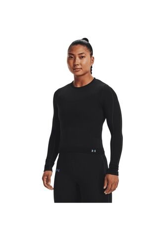 Camiseta Mujer UNDER ARMOUR UA RUSH SEAMLESS LS Negro Under Armour Under Armour