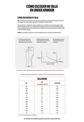 Zapatilla UA W HOVR SONIC 6 CA 3026493-001-N11 Under Armour