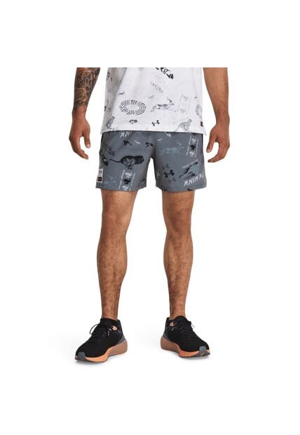 Short Hombre UNDER ARMOUR UA RUN LIKE A SHORT Gris Under Armour