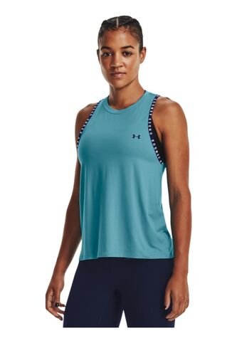 Camiseta Azul Mujer KNOCKOUT NOVELTY TAN 1378580-433-BIV Under Armour Under Armour