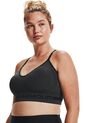 Sostén Deportivo Seamless Low Long Htr Bra Para Mujer Gris 1357232-012-Y81 Under Armour de Under Armour
