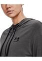 CHAQUETA GRIS MUJER RIVAL TERRY FZ HOODI 1369853-010-Y81 Under Armour de Under Armour