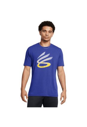 Camiseta Hombre UNDER ARMOUR CURRY LOGO TREND TEE Azul Under Armour