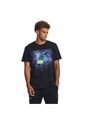 Camiseta Hombre UNDER ARMOUR PJT RCK WOLF HW SS Negro Under Armour de Under Armour
