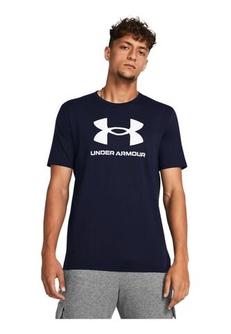Camiseta Hombre UNDER ARMOUR SPRTSTL LOGO UPDT SS Azul Under Armour Under Armour