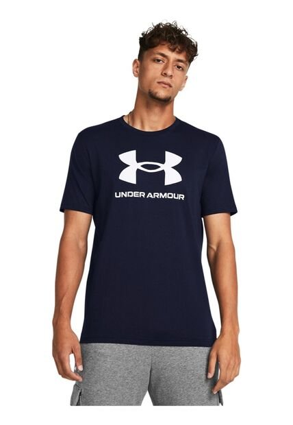 Camiseta Hombre UNDER ARMOUR SPRTSTL LOGO UPDT SS Azul Under Armour