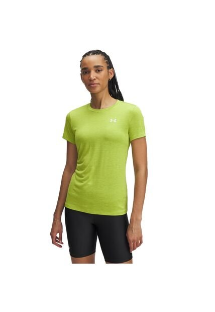 Camiseta Mujer Under Armour TECH SSC TWIST Verde Under Armour