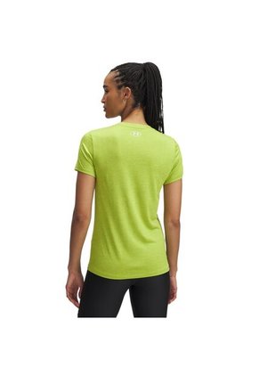 Camiseta Mujer Under Armour TECH SSC TWIST Verde Under Armour