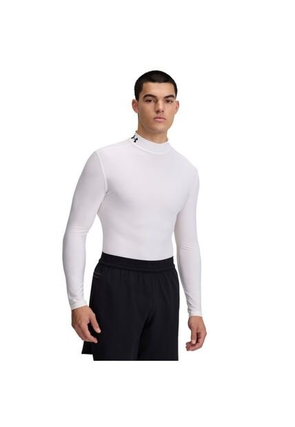 Camiseta Hombre UNDER ARMOUR HG OG CMPRSSN MCK LS Blanco Under Armour
