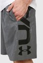 Pantaloneta Gris-Negro UNDER ARMOUR Graphic Emboss de Under Armour