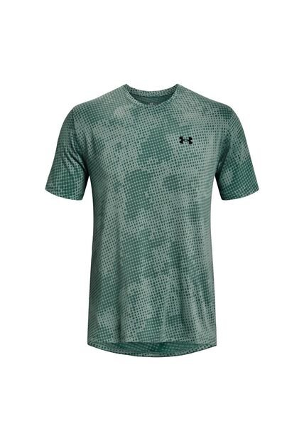 Camiseta Under Armour Training Vent Jacquard-Turquesa